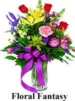 That special person is always on your mind and our &ldquo;Floral Fantsaty&rdquo; bouquet is one way to show it. Call today and your gift will be hand delivered and arranged, ready to enjoy. 