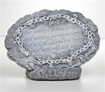 Our family chain stepping stone measures 9