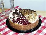 Enjoy 12 tasty slices of 4 flavors. Fresh ingredients and expert baking give these slices blue-ribbon quality. The festive flavors of this sampler might make them skip seconds. Always fresh, never frozen and hand delivered to their door.