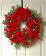 Christmas Memories Wreath LaRosa's Flowers O'fallon, IL