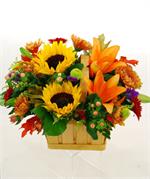 Country Harvest Basket LaRosa's Flowers O'Fallon, IL