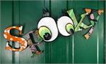 Spooky Door Hanger LaRosa's Flowers O'Fallon, IL